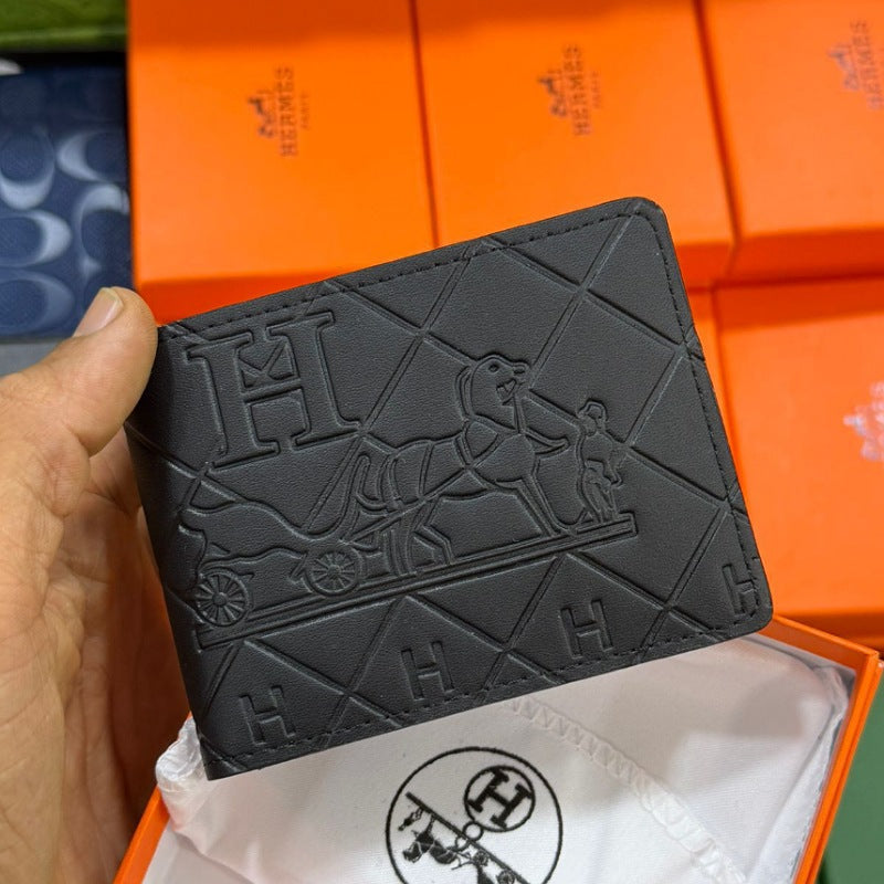 Portefeuille Hermes Noir