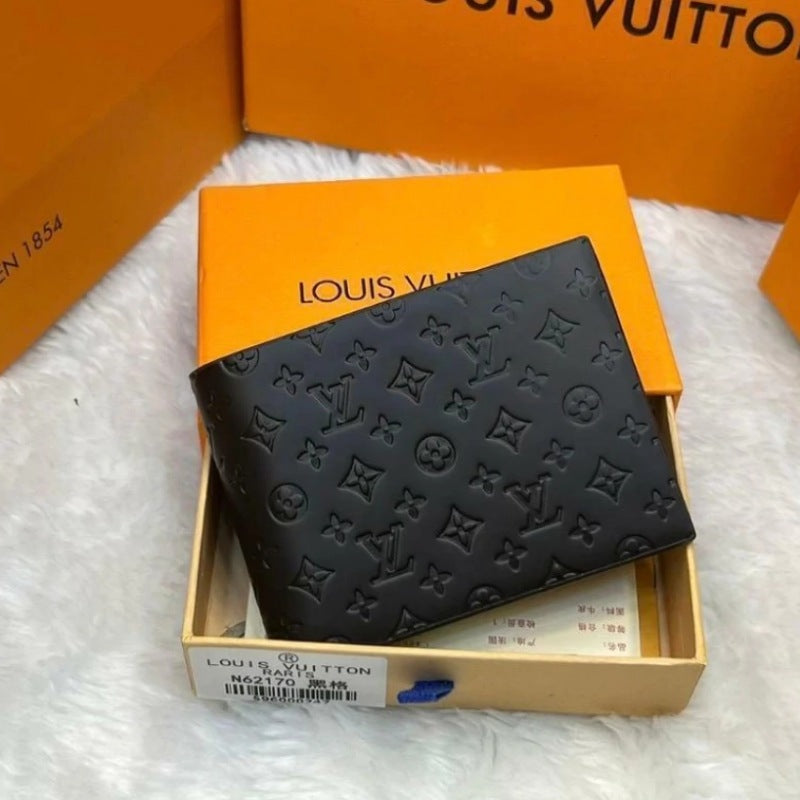 Portefeuille Lv noir